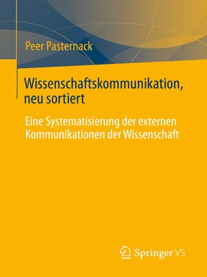 cover image of Wissenschaftskommunikation, neu sortiert